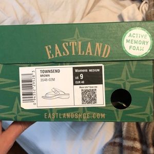 Eastland brown sandals brand new never worn